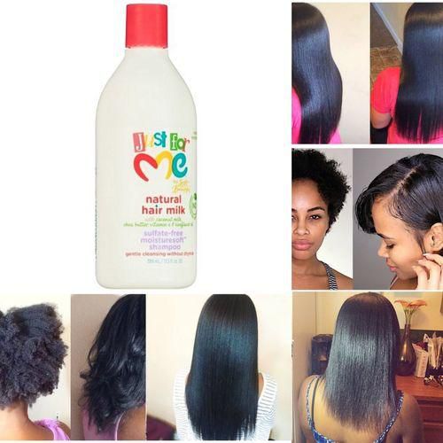 Just For Me New & Improved Natural Hair Milk Sulfate-Free With Coconut Milk  Moisture Soft Deep Cleansing Silkening Shampoo  price from jumia in  Nigeria - Yaoota!