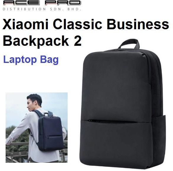Original XIAOMI Mi Your by Design Classic Business Backpack 2 Laptop Bag - JDSW02RM