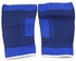 دعامة ركبة مرنة بلون ازرق مكونة من قطعتين من قطعة واحدة، حزام حماية للاكمام لصالة الالعاب الرياضية، شحن سريع 1 882190، بدون أسلاك
