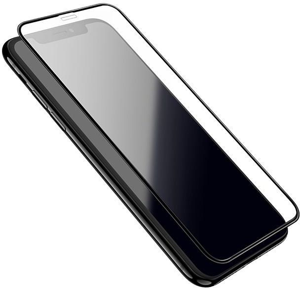 Full Covered Glass Screen Protector for Apple iPhone XR (Black)