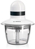 Bosch MMR08A1 Chopper 400 Watts With Stainless Steel Knife Blade, 800ml Bowl - White