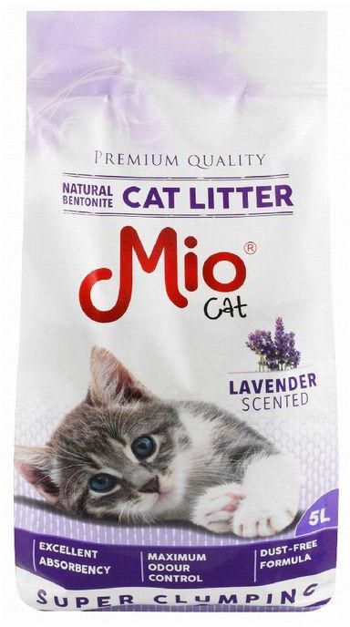 Mio ميو - فضلات القطط المعطرة باللافندر - 5 لتر