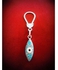 Medal Elegant Key Chain - Silver - Eye Fayrouz Stone