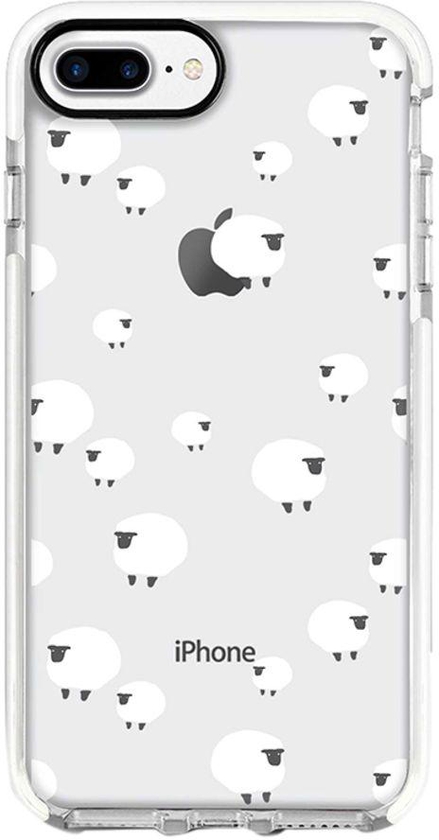 Protective Case Cover For Apple iPhone 7 Plus Counting Sheep