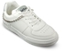 Flat Elegant Sneakers - White