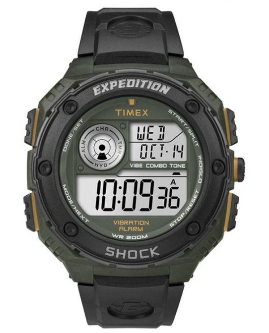 Timex T49982CG Rubber Watch - Black