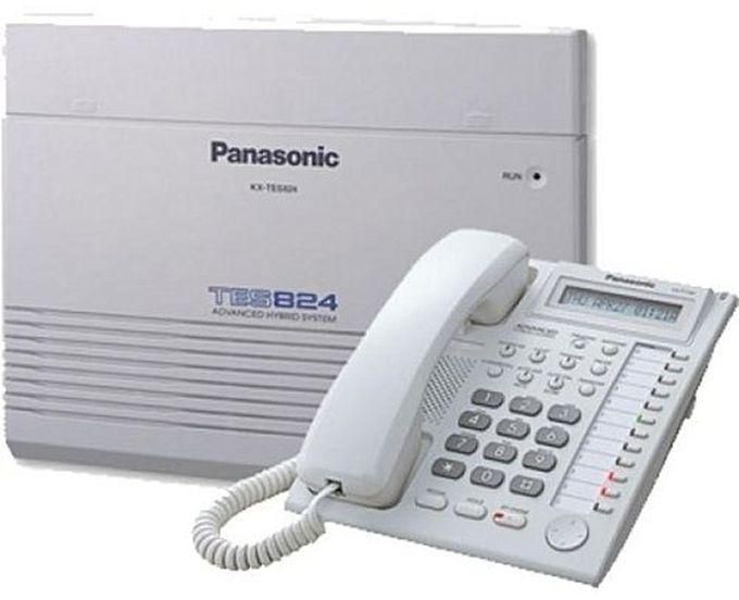 Panasonic KX-TES 824 Advanced Hybrid PABX - 16 Extension Plus Console Configuration