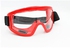 نظارات واقية للدراجات النارية للطرق الوعرة (أحمر)