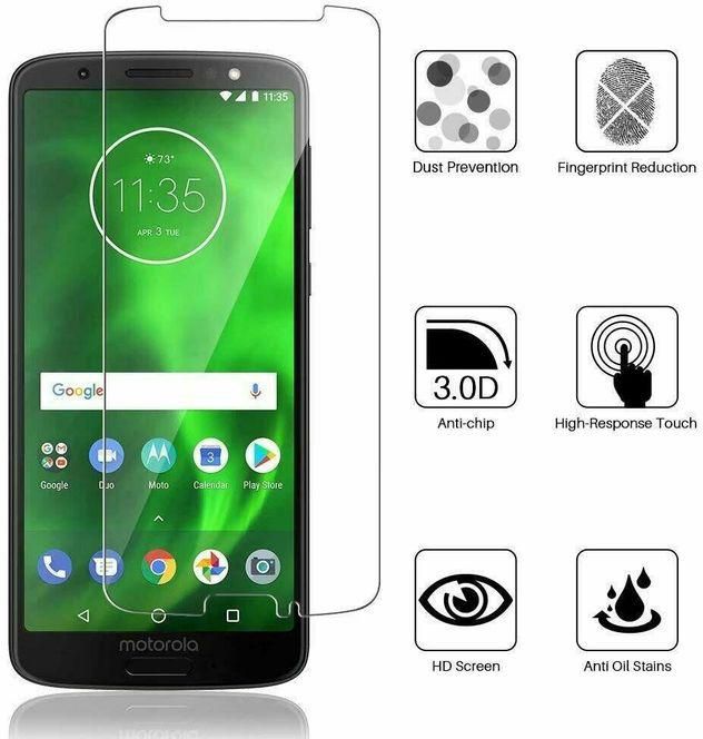 Glass Screen Protector For Moto G6 - Clear