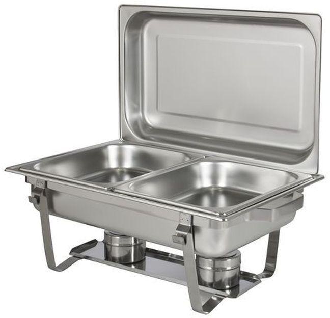 Signature Chafing Dish Stainless Steel Double Tray Buffet Catering