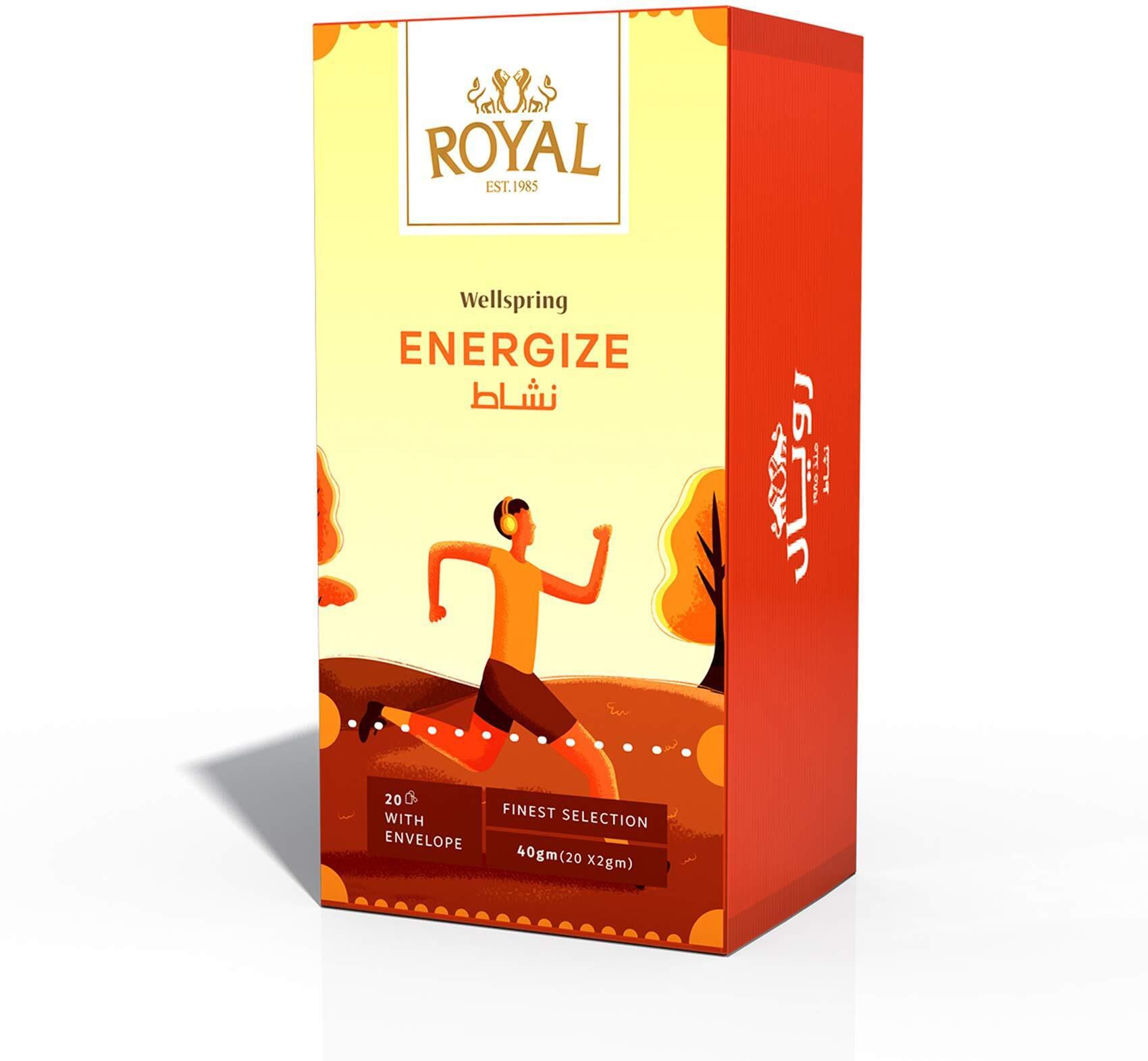 Royal Herbs Energize Herbal Drink - 20 Sachets