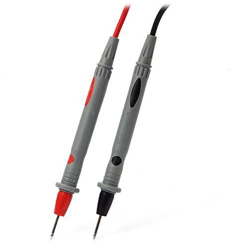 Generic 1 Pair Universal Probe Test Leads Pin For Student / Hobbyist - Black + Red