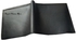 Mens Black  leather wallet with leather bracelet combo