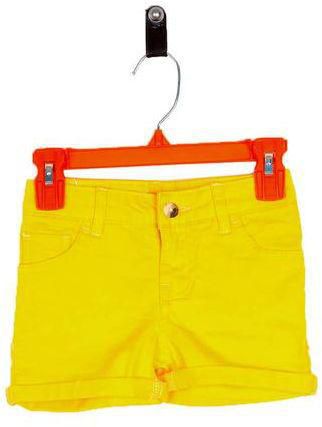 Ted Marchel Casual Shorts For Girls - Yellow