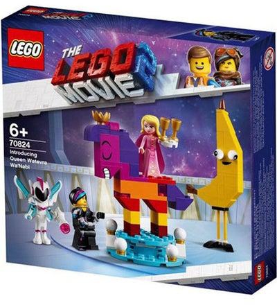 مجموعة ألعاب البناء الإبداعية من فيلم "The Lego Movie 2" تقدم كوين واتيفرا من ليجو طراز 70824 من مجموعة البناء واللعب طراز 70824