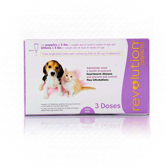 Revolution for Flea & Tick - Puppies and Kittens Single Dose