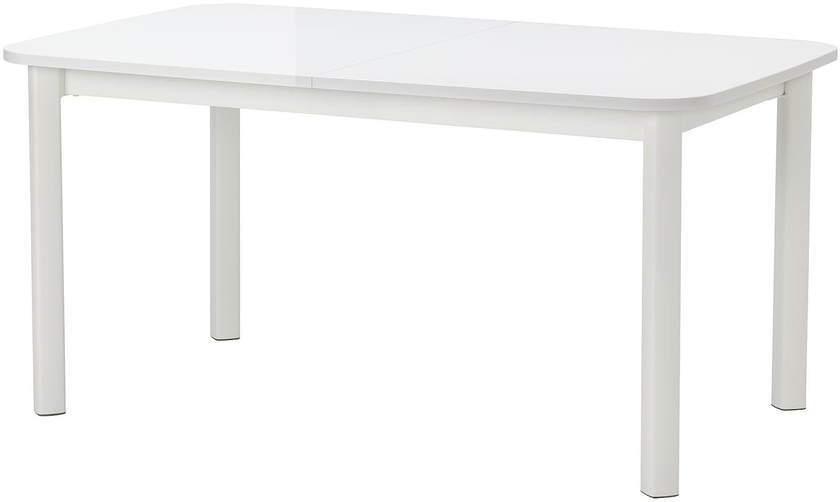 STRANDTORP طاولة قابلة للتمديد - أبيض ‎150/205/260x95 سم‏