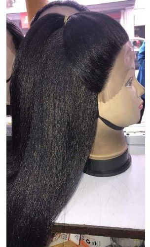 Fashion Kinky Straight Semi Human Hair Wig price from jumia in Kenya -  Yaoota!