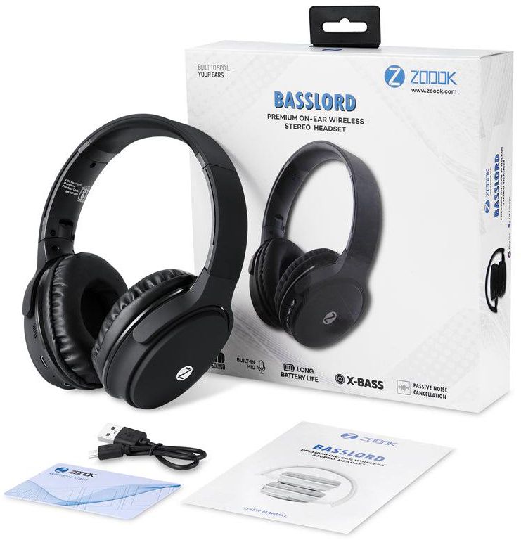 Zoook Basslord Headphone Black