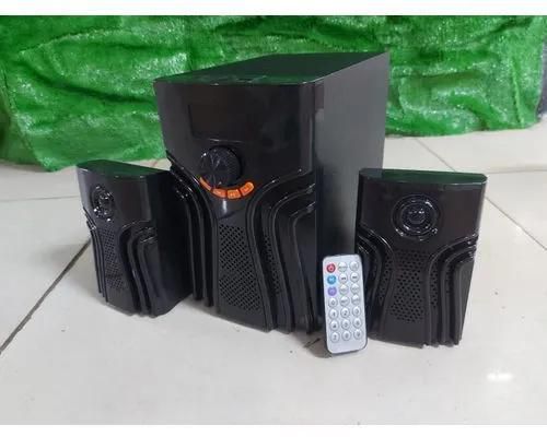 Ampex 2.1CH MODERN MULTIMEDIA SPEAKER Bring your living room to life with this stylish subwoofer from AMPEX. This sound system is designed for the extreme entertainment lovers to e