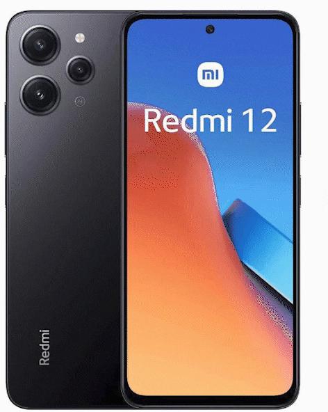 Get Xiaomi Redmi 12 Dual SIM Smart Phone, 6.79 inches, 8GB Ram, 256GB, 4G LTE - Midnight Black with best offers | Raneen.com
