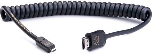 Atomos AtomFLEX Coiled Micro-HDMI to HDMI Cable (16 to 32″)