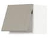 METOD Wall cabinet horizontal w push-open, white/Ringhult light grey, 40x40 cm - IKEA