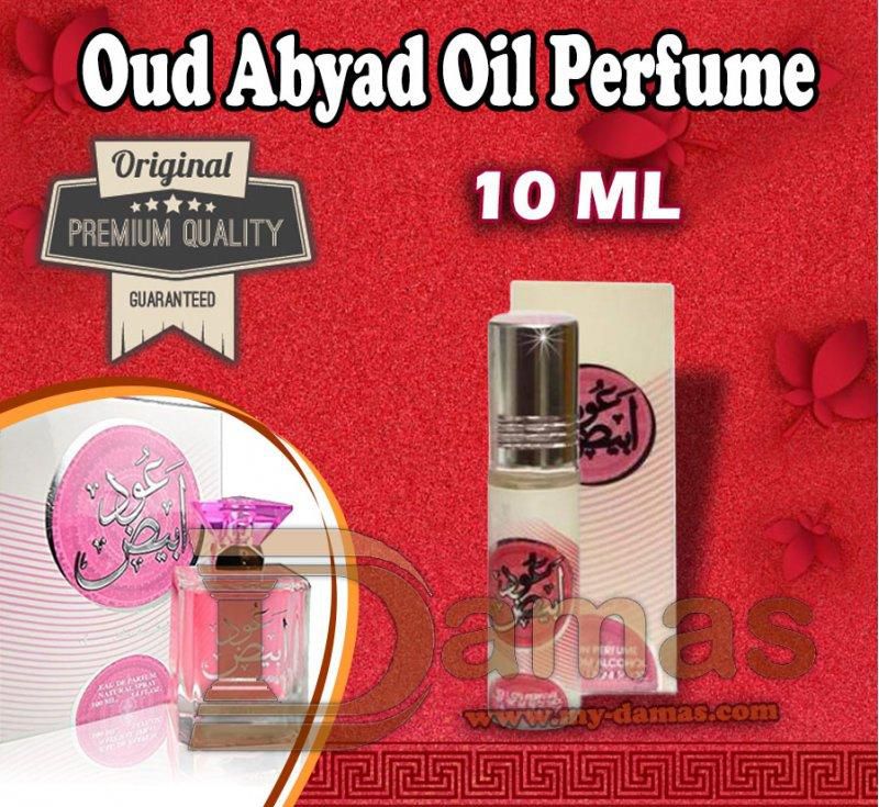 My Damas Oud Abyad Perfume for Women and Men Oil Roll - 10ML