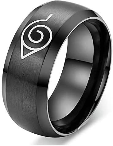 JewelOra DT-GJ025B Stainless Steel 10USA Ring For Men