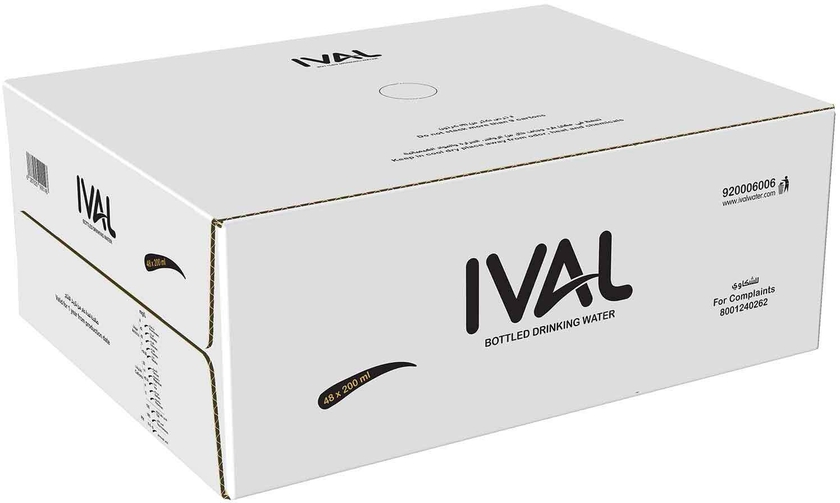 Ival water 200ml x48