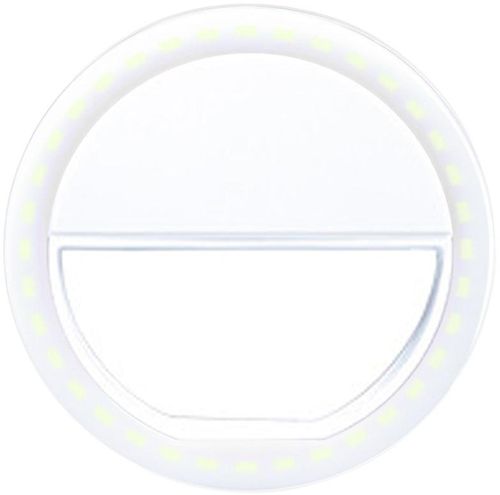 LED Fill Light Selfie Supplementary Light Battery Powered Ring Flash Clip For Phones