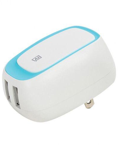 Remax RP-U23 2.4A Dual USB Wall Charger - Blue