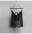 Skull Hanging Ghost Voice Control Haunted House Horror Props black 42x23cm