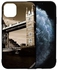 Protective Case Cover For Apple iPhone 12 Pro Max Beige/Black