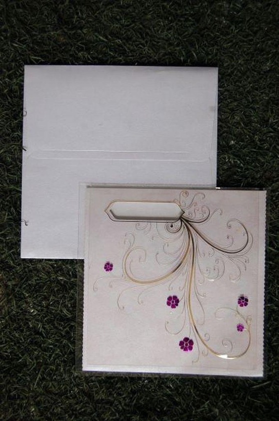 Profound Wedding Cards Classy Invitation - Box Of 100pcs