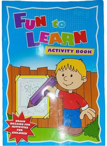 Fun To Learn Activity Book - Blue