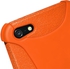 Amzer Silicone Skin Jelly Case Cover for iPhone 5 - Orange