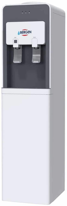 Bergen Hot and Cold Water Dispenser - Black/ Silver - BY509
