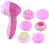 Kanir AE-8281 Face Massage & cleansing Tool 6 in 1- Pink