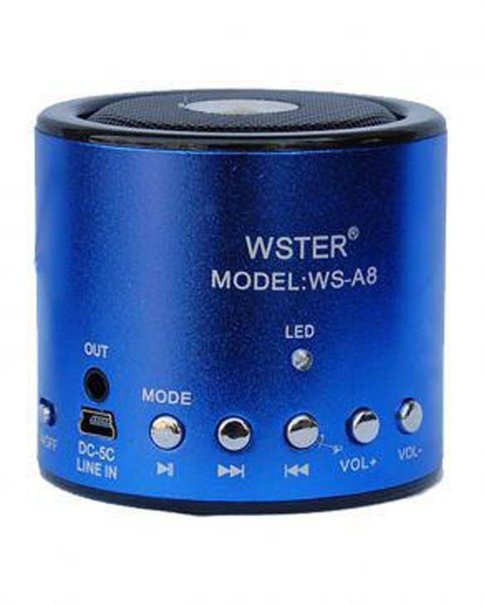 Wster A8 Mini Audio Box- Blue