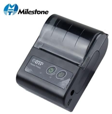 POS Thermal Mobile Printer With Handheld Barcode Scanner