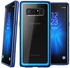 Samsung Galaxy Note 8 Case Cover , i-Blason , Clear Back Panel , Blue Bumper
