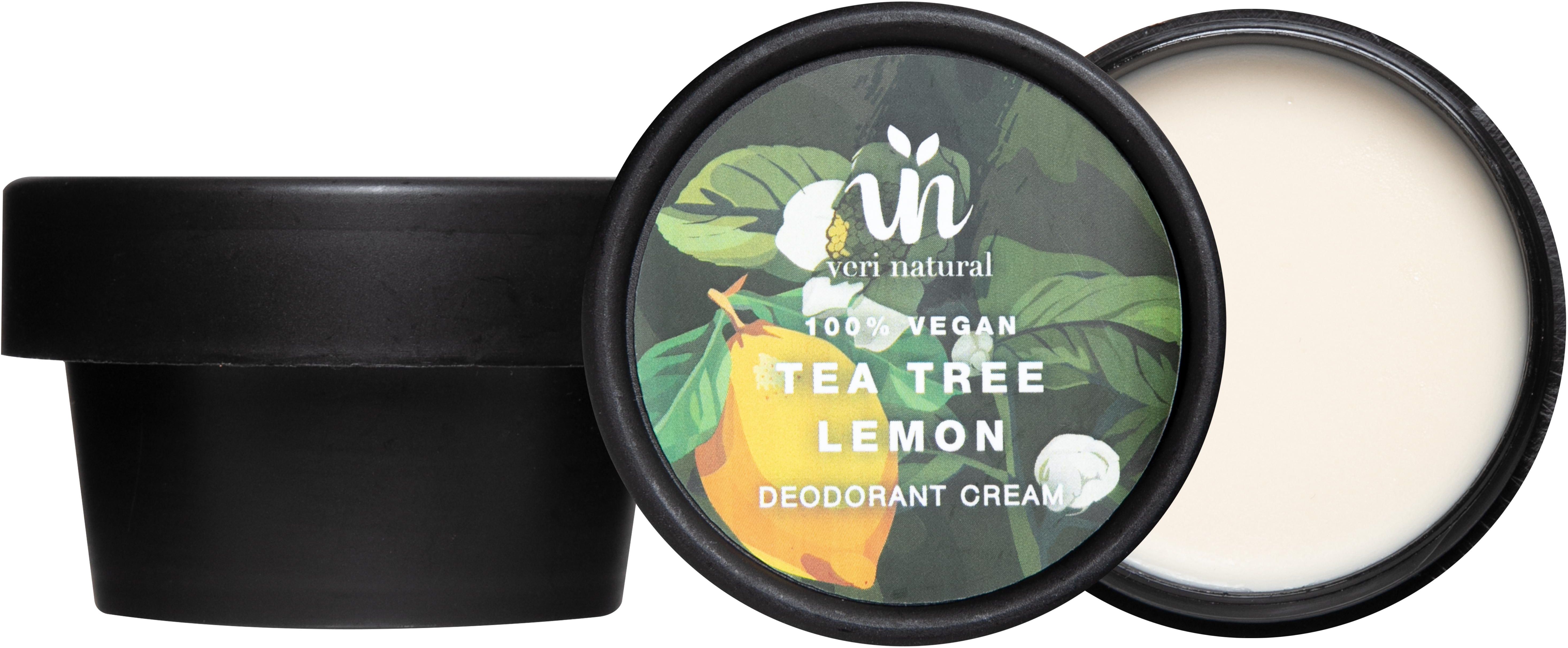 Veri Natural Tea Tree Lemon 100% Guarantee Effective  Deodorant Women And Men