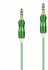 Yison AC-02 Cable Aux Stereo Audio Cable - Green