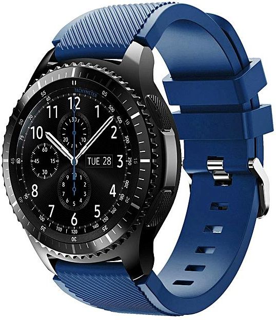 Generic Technologg Watch Fashion Sports Silicone Bracelet Strap Band For Samsung Gear S3 Frontier NY-AS Show
