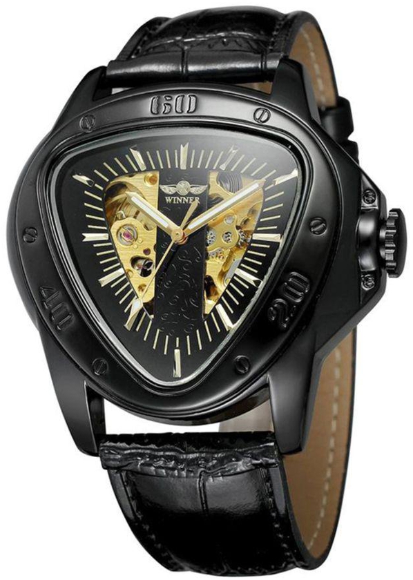Men's Sports Triangle Mysterious Watch