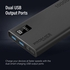 Promate 10000mAh Slim Power Bank With USB-C Input And Output, Micro-USB Input And 2 USB-A Output, Black, 1YR WRTY