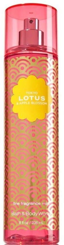Bath & Body Works Fine Fragrance Mist Tokyo Lotus & Apple Blossom - for Her - Body Splash - 236 ML