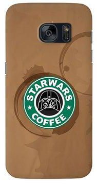 Printed Case Cover For Samsung Galaxy Note FE/Note7 Starwars Coffee