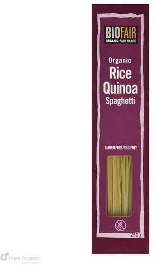 BIOFAIR Organic Rice Quinoa Spaghetti - 250g